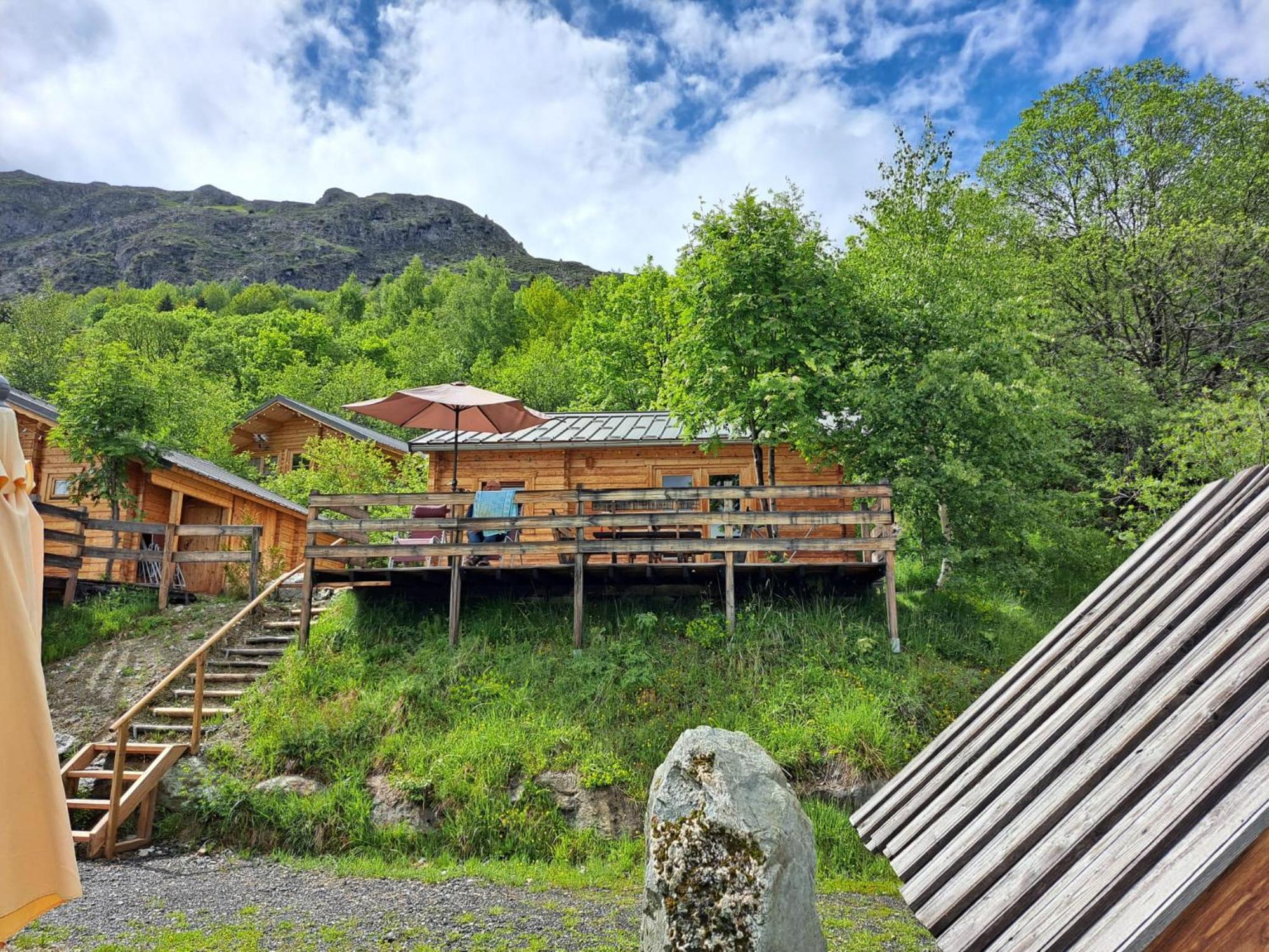 Le Domaine Du Trappeur Hotel Saint-Sorlin-dʼArves Exterior foto